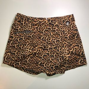 Animal Print Skirt/Shorts (Skort)